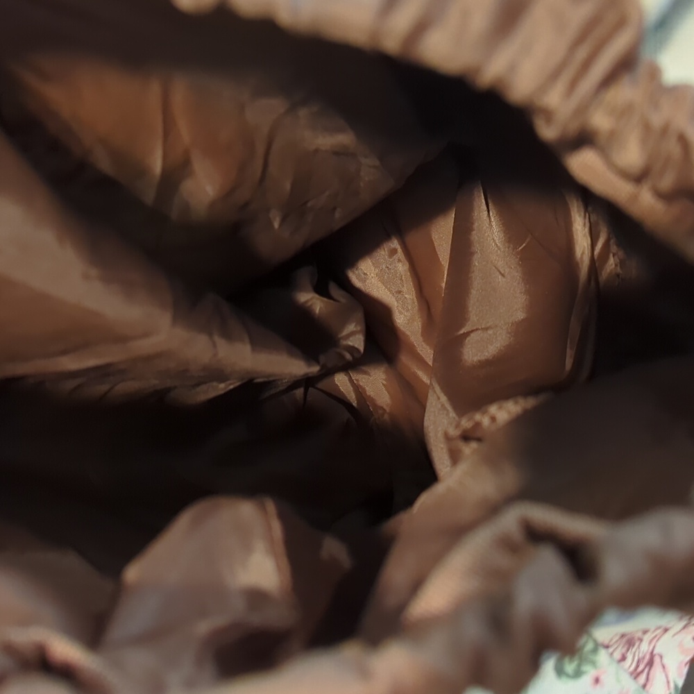 Mossimo Supply Co Cream and Brown Floral Backpack NWOT - Picture 17 of 17